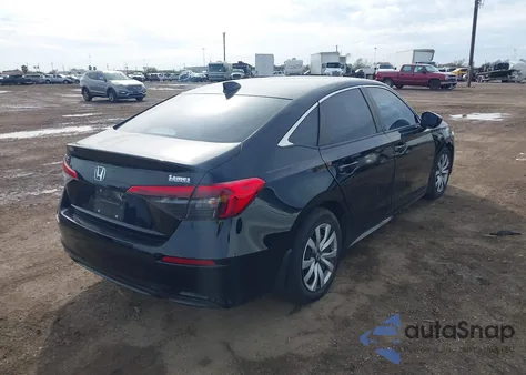 2022 Honda Civic Lx из США, поврежденный, VIN 2HGFE2F27NH538568